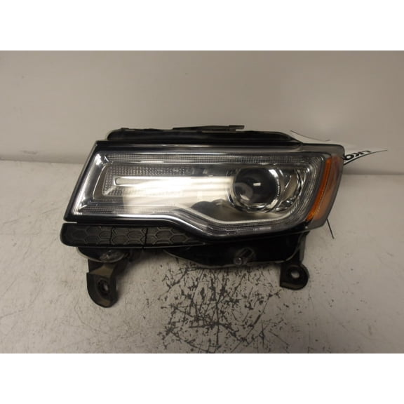 Pre-Owned 2014-2015 Jeep Grand Cherokee Driver LH Head Light Lamp OEM - Verify Specific Vehicle Fitment In Description - (Good)