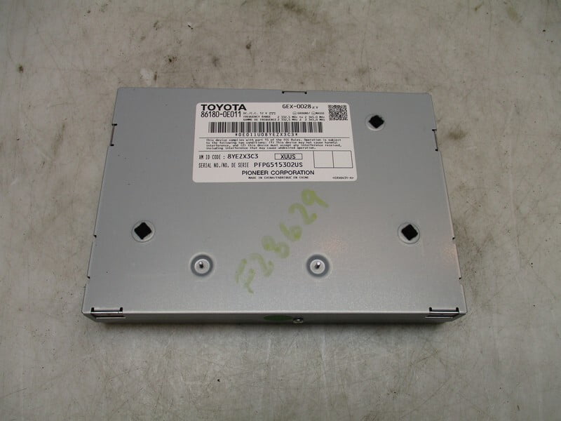 Pre-Owned 2014-2017 Toyota Camry Satellite Radio Receiver Unit 86180-0E011 OEM - Verify Specific Vehicle Fitment In Description - (Good)