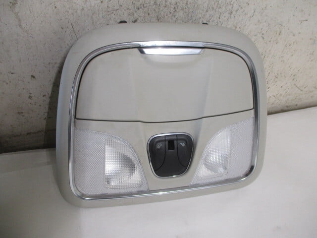 Pre-Owned 2014-2018 Jeep Cherokee Overhead Roof Console w/Lights OEM LKQ - Verify Specific Vehicle Fitment In Description - (Good)
