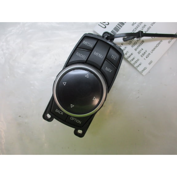 Pre-Owned 2014 BMW 325 335 528 535 IDrive I-Drive Navigation Radio Controller OEM 9320288 - Verify Specific Vehicle Fitment In Description - (Good)