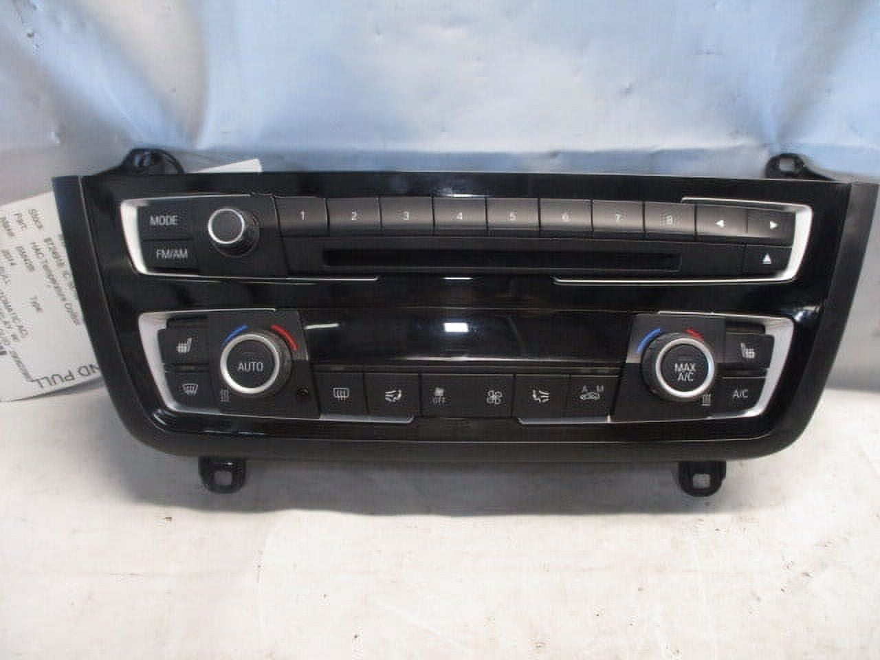 Pre-Owned 2014 BMW 428i AC Heater Temperature Control Unit OEM (Good)