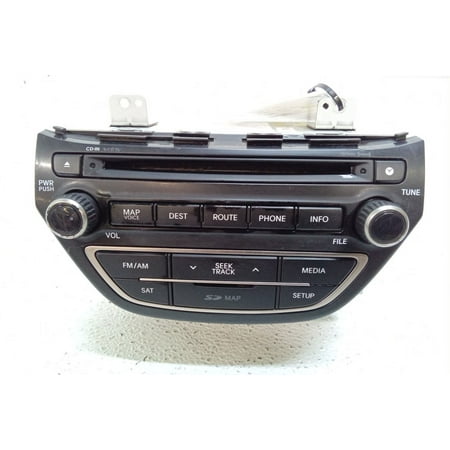 Pre-Owned 2014 Hyundai Genesis Navigation Radio Receiver 965602M550 OEM (Good)