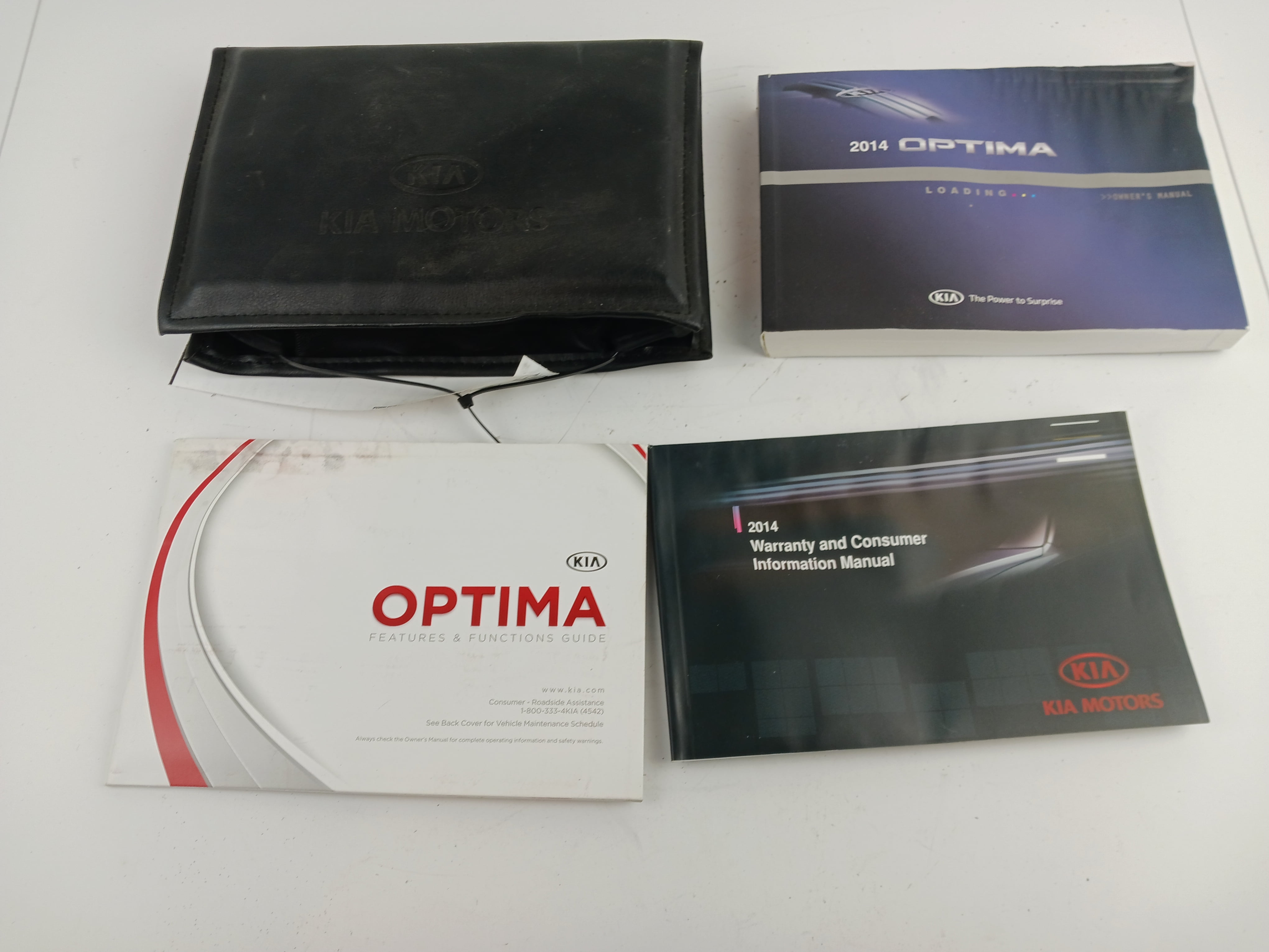 Pre-Owned 2014 Kia Optima Owners Manual OEM (Good)