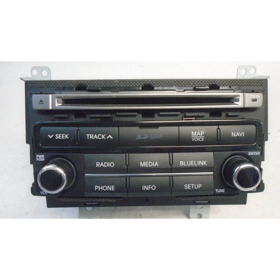 Pre-Owned 2015 2016 2017 Hyundai Azera Navigation Radio Receiver CD Player OEM LKQ (Good)