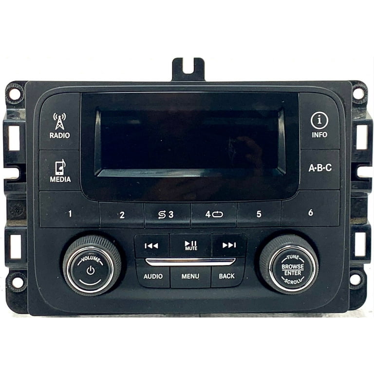 Pre-Owned 2015-2016 Dodge Ram 1500 Receiver w/ AM FM UConnect 3.0 ID  P68245816AD OEM (Good)