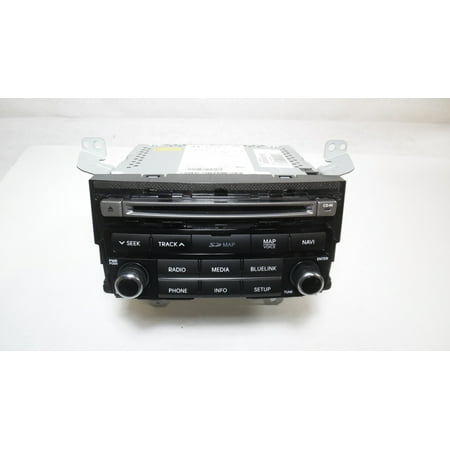 Pre-Owned 2015-2017 Hyundai Azera Navigation CD Player Radio Receiver w/ Satellite OEM (Good)