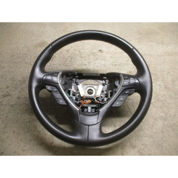 Pre-Owned 2015 Acura RDX Leather Steering Wheel w/Radio & Cruise Control OEM LKQ - Verify Specific Vehicle Fitment In Description - (Good)