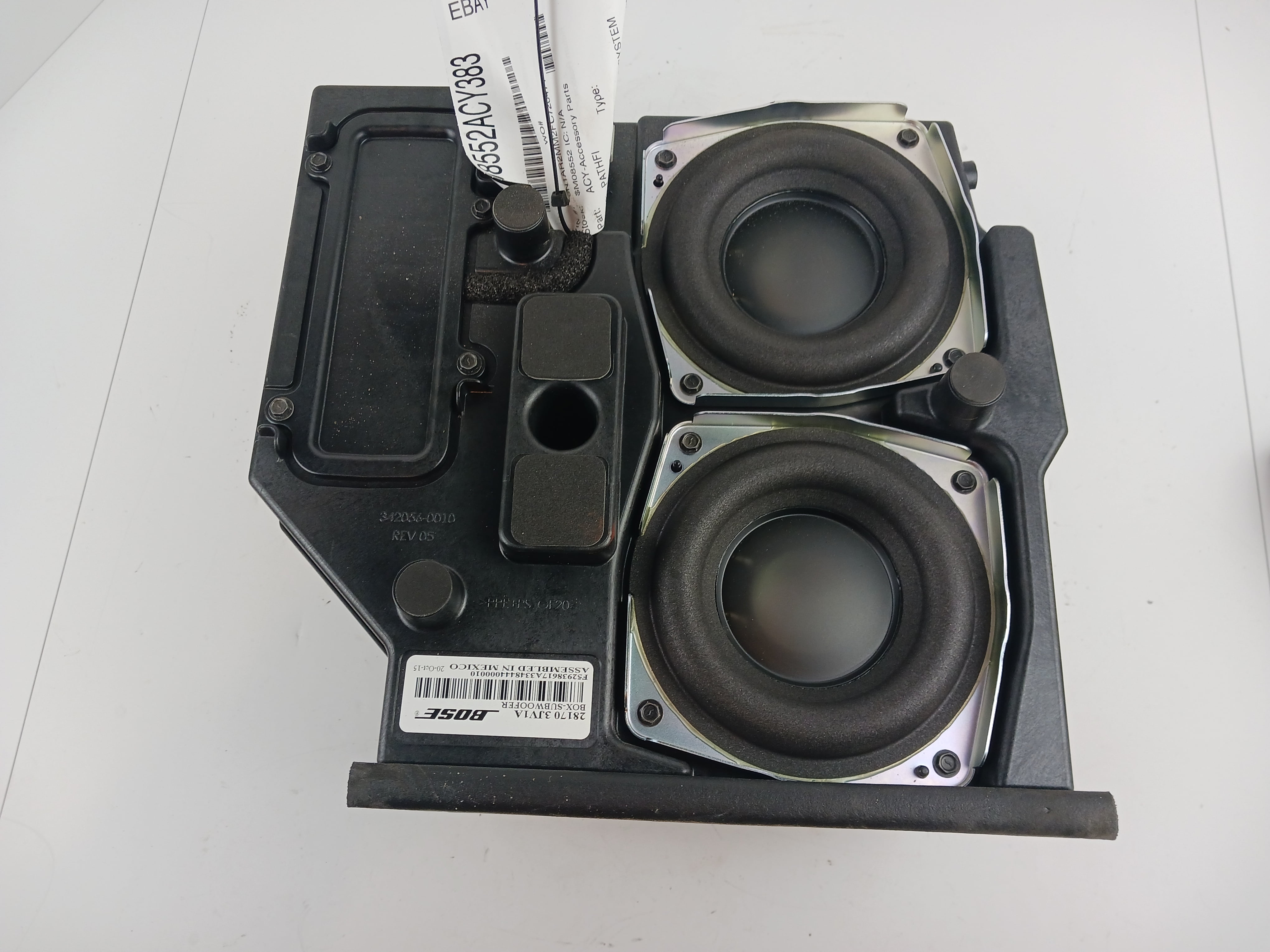 Pre-Owned 2015 Nissan Pathfinder Subwoofer Assembly OEM (Good)