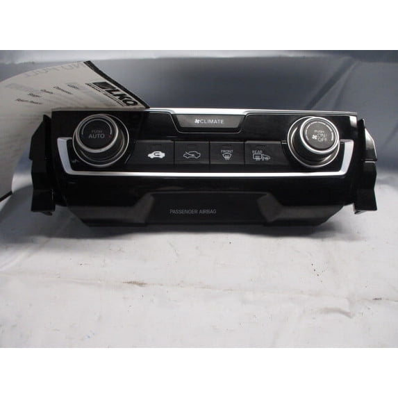 Pre-Owned 2016 2017 2018 2019 2020 2021 Honda Civic AC Heater Temperature Control Unit OEM (Good)