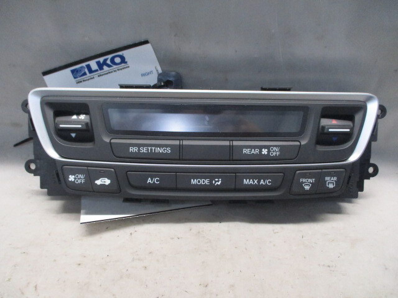 Pre-Owned 2016 2017 2018 Honda Pilot AC Heater Temperature Control Unit OEM (Good)