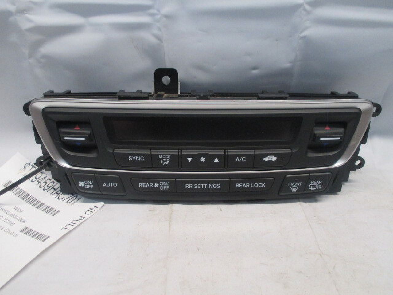 Pre-Owned 2016 2017 2018 Honda Pilot AC Heater Temperature Control Unit OEM (Good)