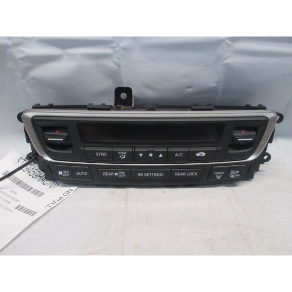 Pre-Owned 2016 2017 2018 Honda Pilot AC Heater Temperature Control Unit OEM (Good)