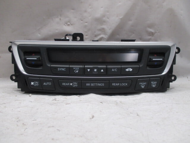 Pre-Owned 2016 2017 2018 Honda Pilot AC Heater Temperature Control Unit OEM - Verify Specific Vehicle Fitment In Description - (Good)