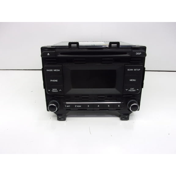 Pre-Owned 2016-2017 Hyundai Sonata Bluetooth Radio Receiver CD Player ID 96170C2050 OEM - Verify Specific Vehicle Fitment In Description - (Good)