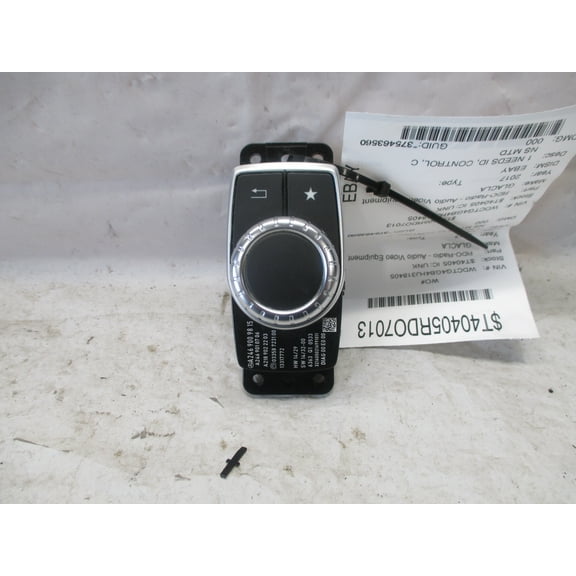 Pre-Owned 2016 2017 Mercedes CLA-Class Radio Control Panel w/Navigation Console Mount OEM - Verify Specific Vehicle Fitment In Description - (Good)