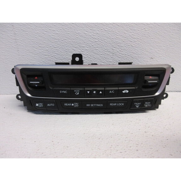 Pre-Owned 2016-2018 Honda Pilot Heat A/C Temperature Control Unit OEM LKQ (Good)
