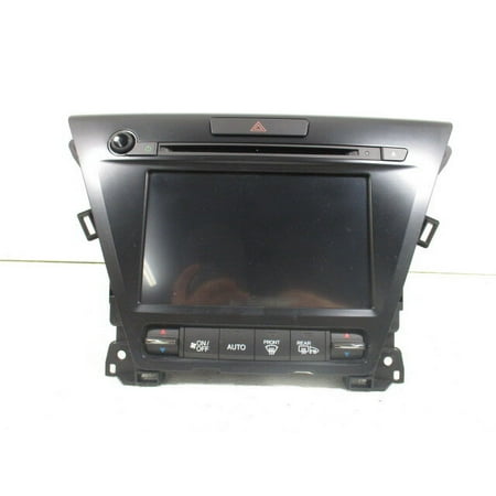 Pre-Owned 2016 Acura MDX CD Audio Climate Temperature Display Radio Receiver OEM LKQ (Good)