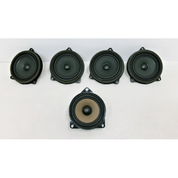 Pre-Owned 2016 BMW X1 4 Door Speakers & 1 Center Dash Speaker OEM - Verify Specific Vehicle Fitment In Description - (Good)
