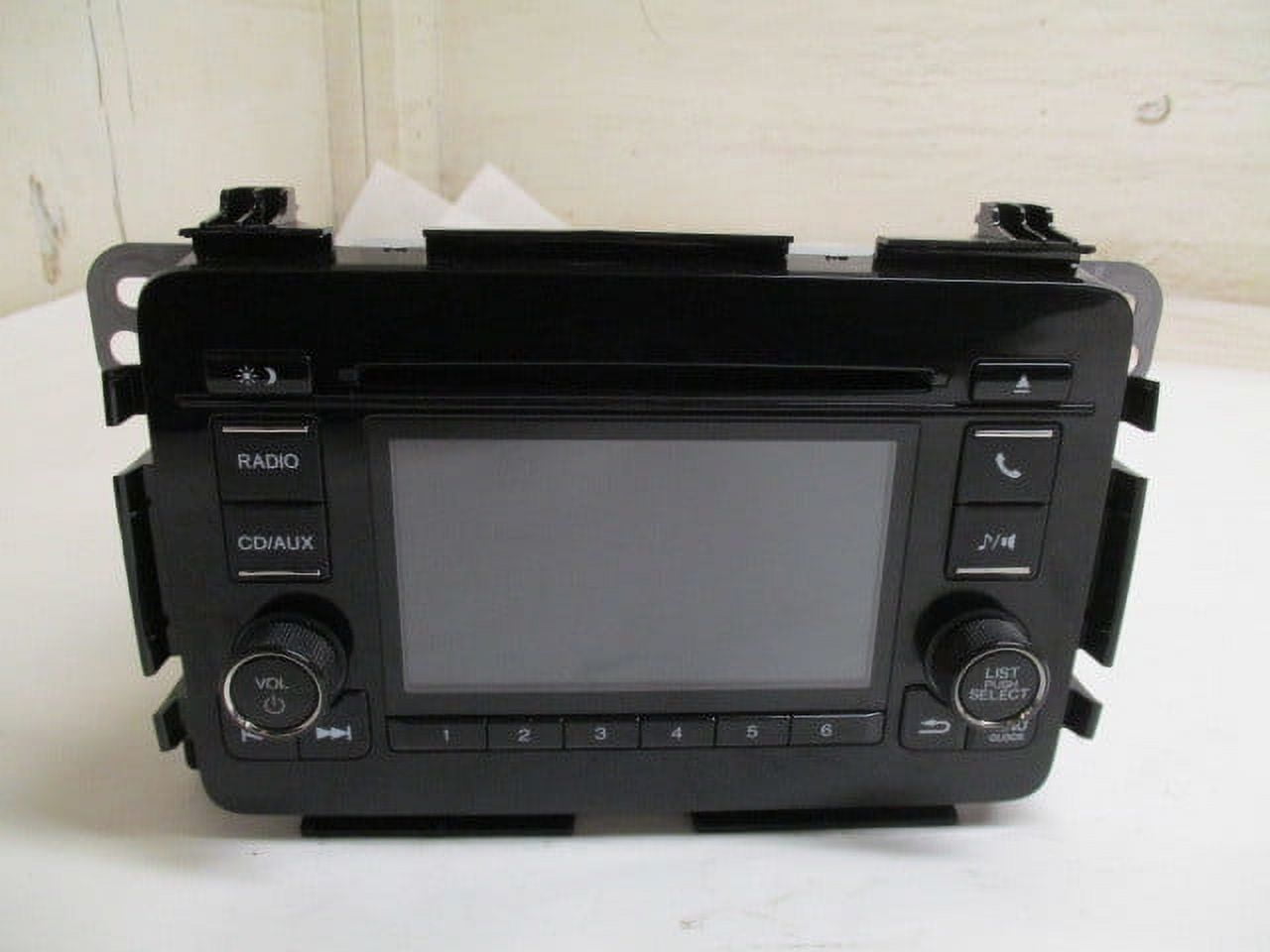 Pre-Owned 2016 Honda HR-V Single Disc CD Player Radio Stereo OEM LKQ - Verify Specific Vehicle Fitment In Description - (Good)