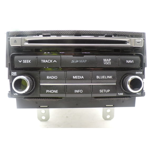 Pre-Owned 2016 Hyundai Azera AM FM XM CD Player Radio OEM - Verify Specific Vehicle Fitment In Description - (Good)