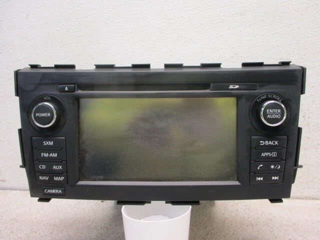 Pre-Owned 2016 Nissan Altima GPS Navigation AM FM CD Radio Receiver OEM LKQ - Verify Specific Vehicle Fitment In Description - (Good)