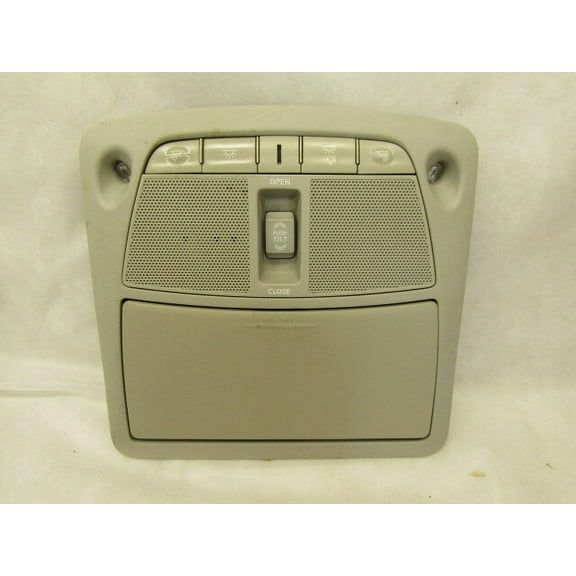 Pre-Owned 2016 Nissan Maxima Overhead Roof Console OEM LKQ - Verify Specific Vehicle Fitment In Description - (Good)