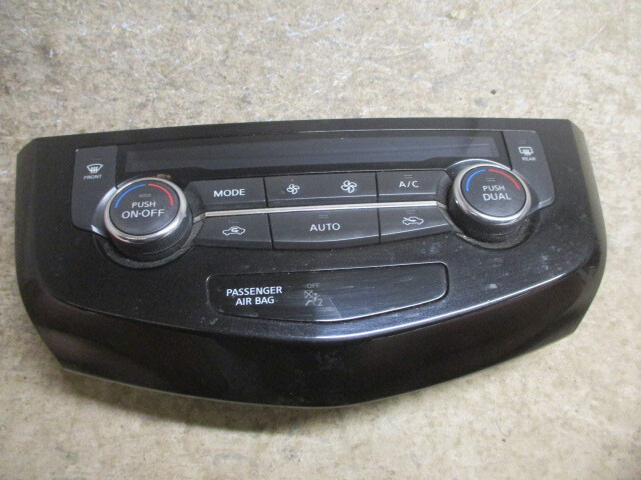Pre-Owned 2016 Nissan Rogue Automatic Climate AC Heater Temperature Control OEM LKQ (Good)