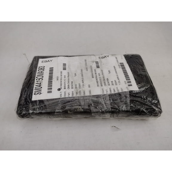 Pre-Owned 2016 Nissan Sentra Owners Manual OEM **NEW** - Verify Specific Vehicle Fitment In Description - (Good)