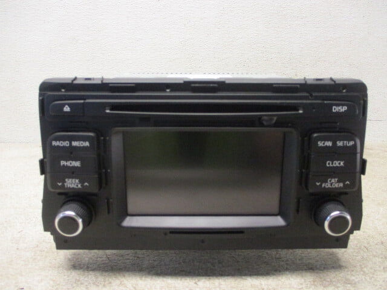 Pre-Owned 2017-2018 Kia Optima AM FM CD Radio Receiver OEM LKQ - Verify Specific Vehicle Fitment In Description - (Good)