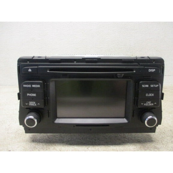 Pre-Owned 2017-2018 Kia Optima AM FM CD Radio Receiver OEM LKQ - Verify Specific Vehicle Fitment In Description - (Good)
