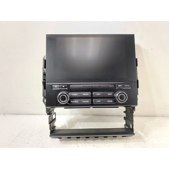 Pre-Owned 2017-2018 Porsche Macan Display Screen OEM LKQ - Verify Specific Vehicle Fitment In Description - (Good)