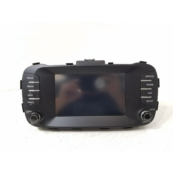 Pre-Owned 2017-2019 Kia Soul AM FM Radio Receiver OEM LKQ - Verify Specific Vehicle Fitment In Description - (Good)