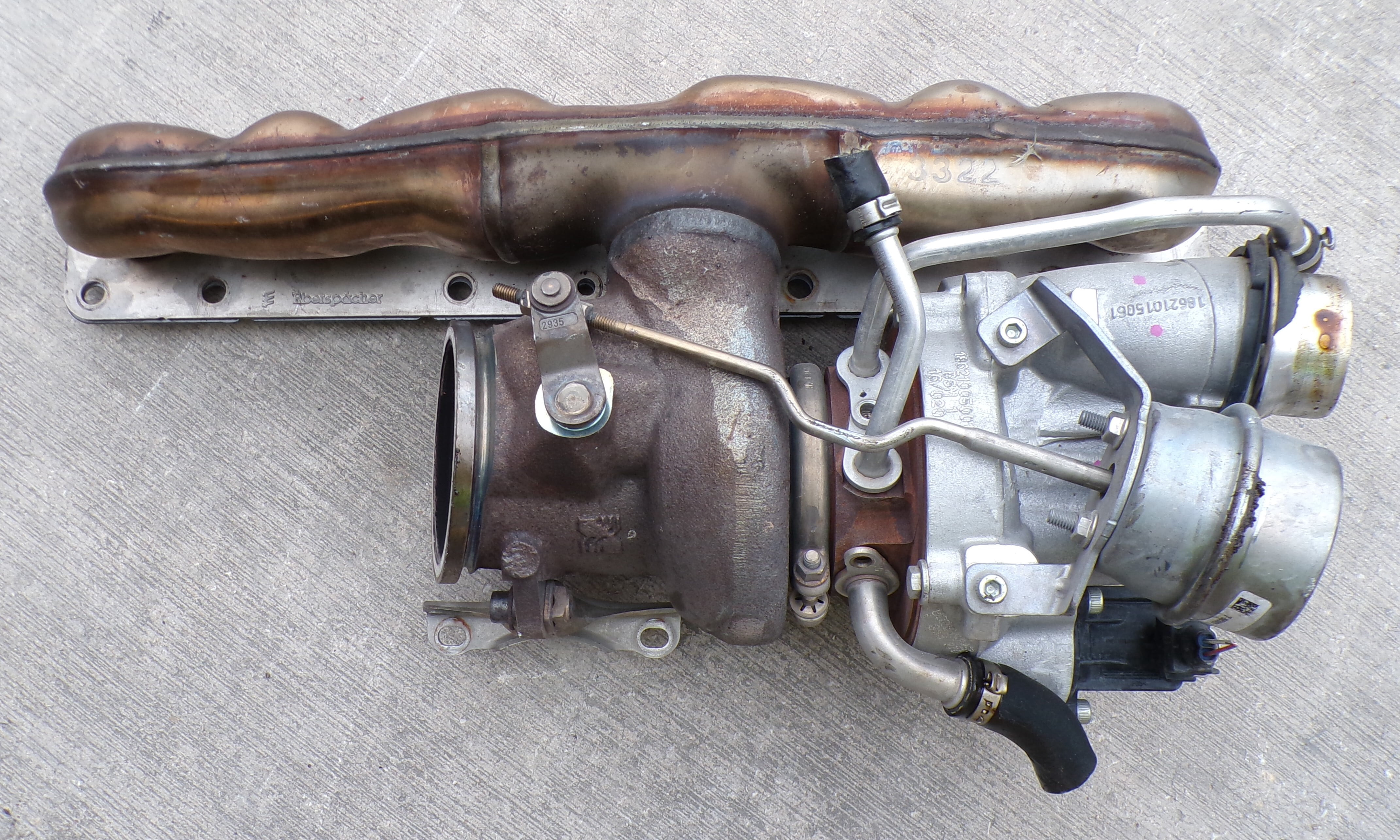 Pre-Owned 2017 BMW X3 3.0L Turbocharger OEM - Verify Specific Vehicle Fitment In Description - (Good)