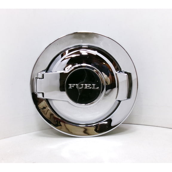 Pre-Owned 2017 Dodge Challenger Die Cast Aluminum Gas Fuel Filler Door Chrome OEM (Good)