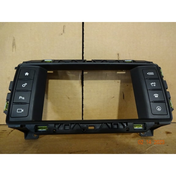 Pre-Owned 2017 Jaguar XE Radio Control Panel OEM - Verify Specific Vehicle Fitment In Description - (Good)