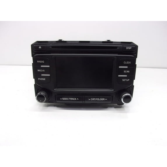Pre-Owned 2017 Kia Sportage Bluetooth Radio Receiver Display CD Player 96180D9410WK OEM - Verify Specific Vehicle Fitment In Description - (Good)