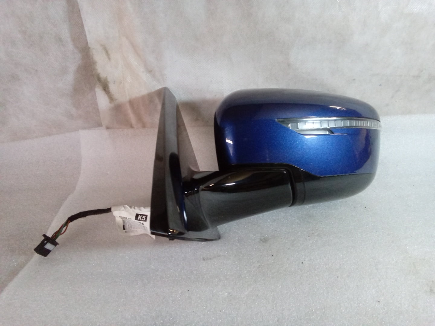 Pre-Owned 2017 Nissan Pathfinder Driver Side Power Signal Door Mirror 963029PF9A OEM LKQ (Good)