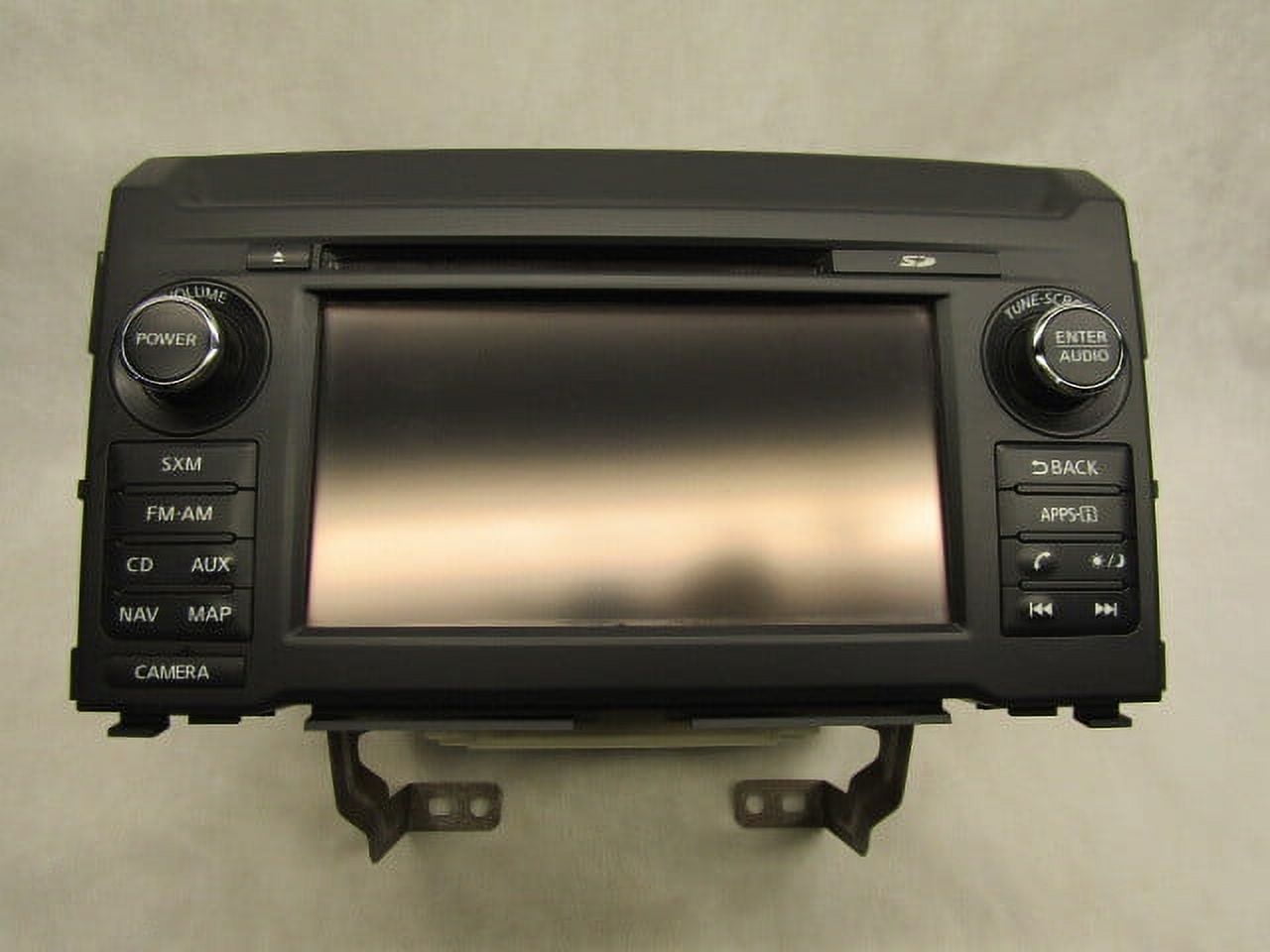 Pre-Owned 2017 Nissan Titan AM FM CD Navigation Radio Receiver OEM LKQ - Verify Specific Vehicle Fitment In Description - (Good)