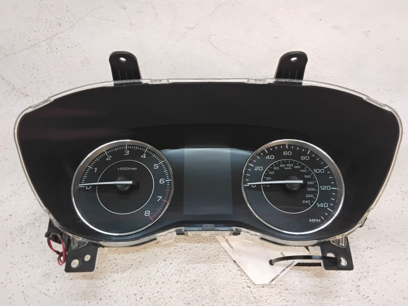Pre-Owned 2017 Subaru Impreza Speedometer Head Cluster 85002FL02A OEM - Verify Specific Vehicle Fitment In Description - (Good)