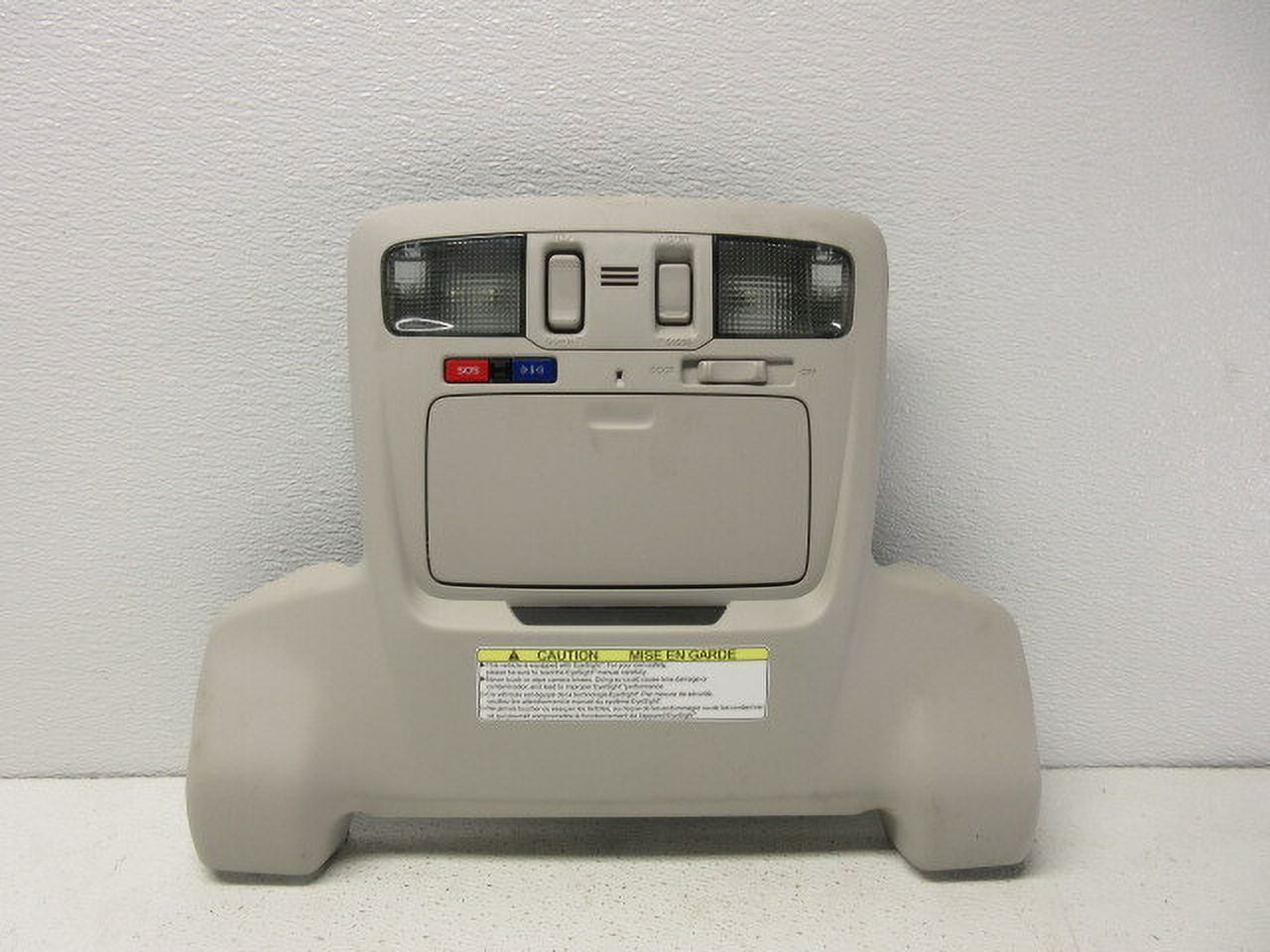 Pre-Owned 2017 Subaru Legacy Outback Overhead Console Unit OEM LKQ - Verify Specific Vehicle Fitment In Description - (Good)