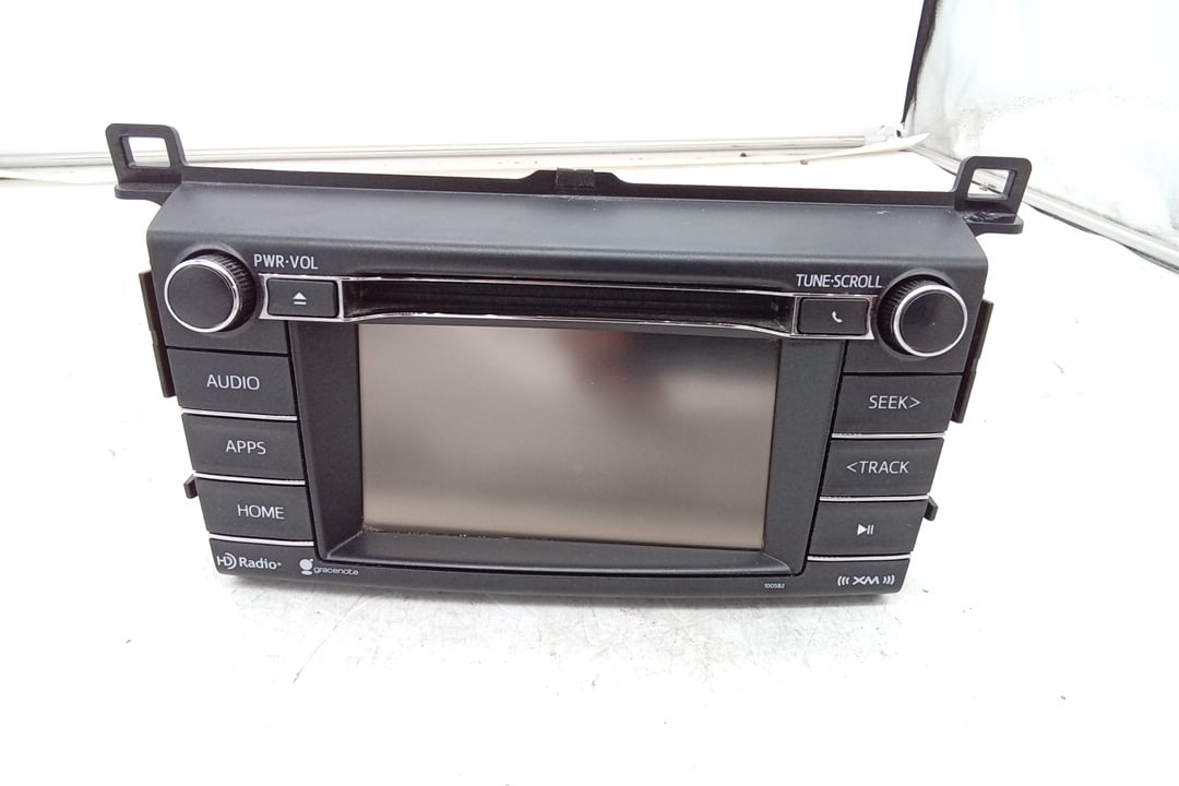 Pre-Owned 2017 Toyota Rav4 Radio Display 100582 OEM - Verify Specific Vehicle Fitment In Description - (Good)