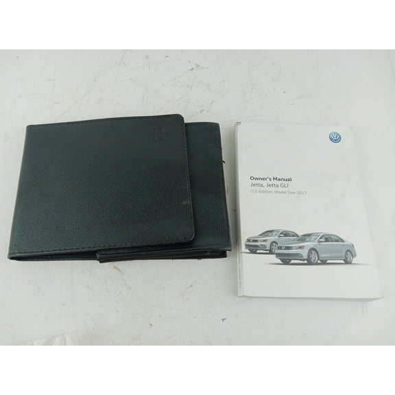 Pre-Owned 2017 Volkswagen Jetta Owners Manual OEM - Verify Specific Vehicle Fitment In Description - (Good)
