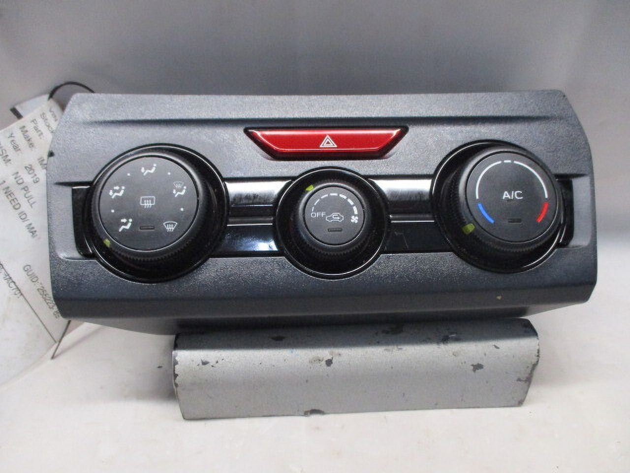 Pre-Owned 2018 2019 2020 2021 2022 Subaru Impreza AC Heater Temperature Control Unit OEM (Good)