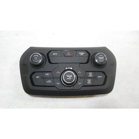 Pre-Owned 2018 2019 2020 Jeep Renegade Auto Dual Climate Temperature Radio Control OEM - Verify Specific Vehicle Fitment In Description - (Good)