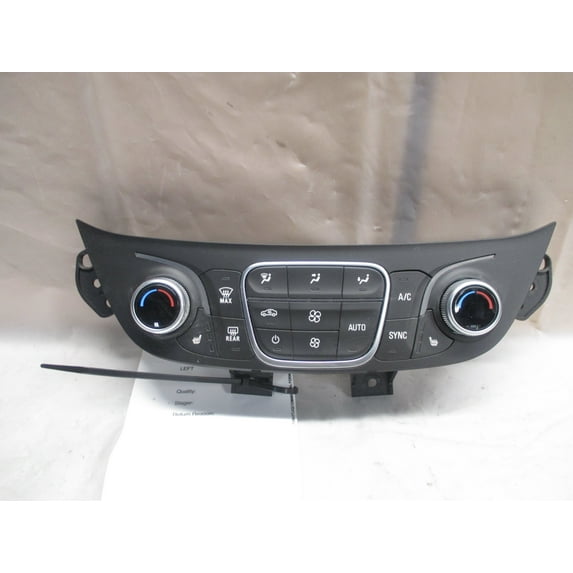 Pre-Owned 2018 2019 Chevrolet Equinox Radio Control Panel OEM - Verify Specific Vehicle Fitment In Description - (Good)