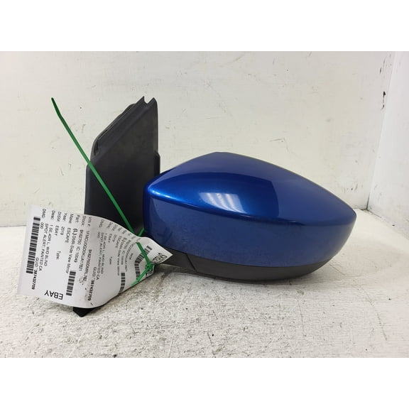 Pre-Owned 2018-2019 Ford Escape Driver LH Door Mirror Painted Blue OEM LKQ - Verify Specific Vehicle Fitment In Description - (Good)