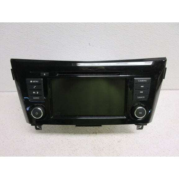 Pre-Owned 2018-2020 Nissan Rogue AM FM CD Mp3 Radio Receiver w/Display OEM LKQ - Verify Specific Vehicle Fitment In Description - (Good)
