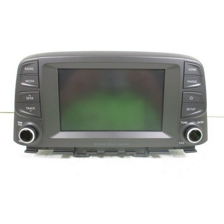 Pre-Owned 2018-2021 Hyundai Kona Audio Media Display Radio Receiver ID 96160J9110TMT OEM (Good)