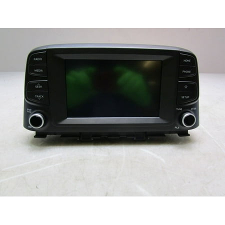 Pre-Owned 2018-2021 Hyundai Kona Radio Receiver Information Display Screen OEM (Good)