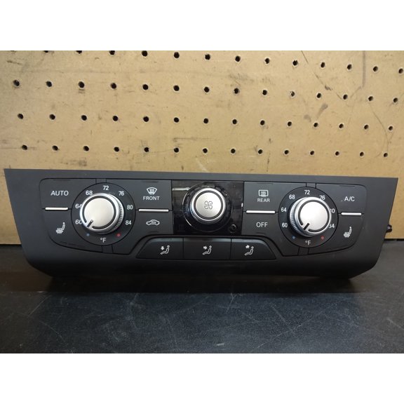 Pre-Owned 2018 Audi A6 A/C Heater Temperature Control Unit OEM - Verify Specific Vehicle Fitment In Description - (Good)